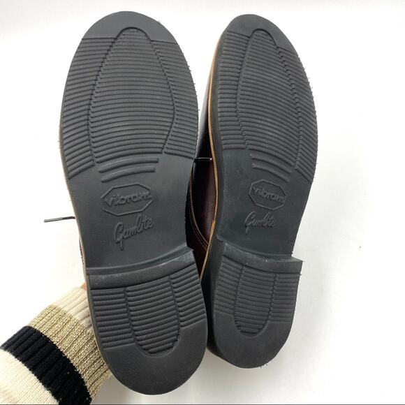 Broken Homme Reyes Oxford Leather Shoes Vibram Soles - Picture 6 of 8